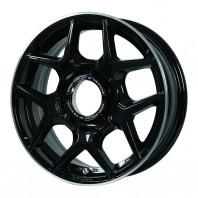 5ZIGEN TF500 XC-M 16x5.5 20 139.7x5 BK/RP + NANKANG FT-7 A/T.OWL 175/80R16 91S (ﾛｺﾞ:NK 4X4WD)