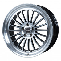 GEXSIS GF 020 21x8.5 42 120x5 PBK + MINERVA ECOSPEED2 SUV 245/40R21 100Y XL