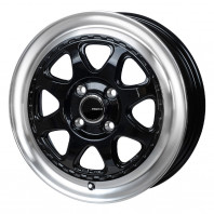 PIEDINO STYLE-W 15x4.5 45 100x4 DBR + HIFLY HF805 165/55R15 75V