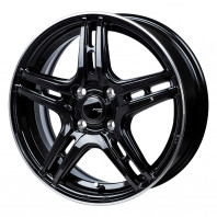 JP STYLE R52 16x6.0 40 100x4 PBK/P + GOODYEAR Vector 4Seasons Hybrid 195/65R16 92H
