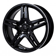 JP STYLE R52 16x6.5 41 100x5 PBK/P + BRIDGESTONE POTENZA RE004 215/55R16 97W XL