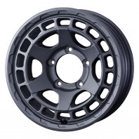 WEDS ADVENTURE MUDVANCE X S 15x6.0 0 139.7x5 GRY + NANKANG FT-9 M/T RWL 195/80R15 8PR 107/105N D