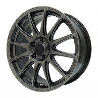 FINALIST FT-S12 18x7.5 38 114.3x5 HBK + CooperWeather-MasterICE100 245/45R18 96T スタ  セール