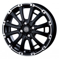 MUD BAHN XR-600S 15x4.5 45 100x4 SGB/RP + HIFLY HF805 165/55R15 75V