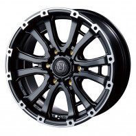 MUD BAHN XR-600S 17x7.5 25 139.7x6 SGB/RP + BRIDGESTONE POTENZA RE004 225/55R17 101W XL