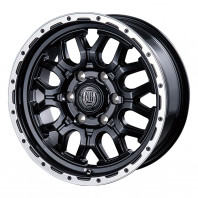 MUD BAHN XR-800M 17x7.5 25 139.7x6 MBK/RP + BRIDGESTONE POTENZA RE004 225/55R17 101W XL