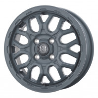 MUD BAHN XR-800M ME 12x4.0 42 100x4 CGY + YOKOHAMA BluEarth-ES ES32 145/70R12 69S