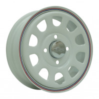 DAYTONA'S G2 12x4.0 42 100x4 WH/RB LINE + HIFLY SUPER2000 145R12 8PR 86/84Q D LT