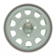 DAYTONA'S G2 12x4.0 42 100x4 WH/RB LINE + HIFLY SUPER2000 145R12 8PR 86/84Q D LT