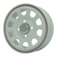 DAYTONA'S G2 12x4.0 42 100x4 WH/RB LINE + HIFLY HF201 145/80R12 74T