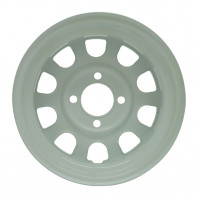 DAYTONA'S G2 12x4.0 42 100x4 WH/RB LINE + HIFLY SUPER2000 145R12 8PR 86/84Q D LT