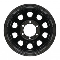 DAYTONA'S G2 15x6.5 40 139.7x6 BK/RB LINE + ARMSTRONG BLU-TRAC PC 215/70R15 98H