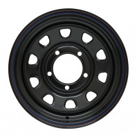 DAYTONA'S 15x6.0 0 139.7x5 BK/RB LINE + ARMSTRONG BLU-TRAC PC 205/70R15 100H XL