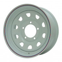 DAYTONA'S 15x6.0 0 139.7x5 WH/RB LINE + ARMSTRONG BLU-TRAC PC 215/70R15 98H