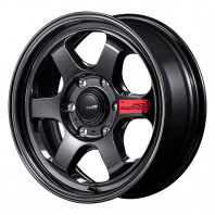 MID RACING R06 17x6.5 38 139.7x6 CBK + NANKANG SNC-1 215/60R17 8PR 109/107Q D ｽﾀｯﾄﾞﾚｽ ｾｰﾙ