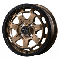 NITRO POWER M7 PHALANX 15x4.5 45 100x4 BRZ + MINERVA 209 165/55R15 75H