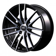 MID WHEELS RX14  17x7.0 55 114.3x5 BKP + NANKANG AW-1 215/60R17 96Q ｽﾀｯﾄﾞﾚｽ