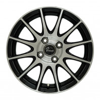 Verthandi VT-S12 14x4.5 45 100x4 BK/P + HIFLY Win-turi 216 165/60R14 75H ｽﾀｯﾄﾞﾚｽ