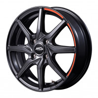 MID WHEELS RX810 14x4.5 45 100x4 BK + BRIDGESTONE BLIZZAK VRX3 165/70R14 81Q ｽﾀｯﾄﾞﾚｽ