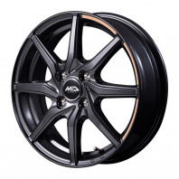 MID WHEELS RX810 14x4.5 45 100x4 BK + BRIDGESTONE BLIZZAK VRX3 165/70R14 81Q ｽﾀｯﾄﾞﾚｽ