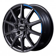 MID WHEELS RX810 15x6.0 52 114.3x5 BK + NANKANG NEV-1 185/65R15 88H
