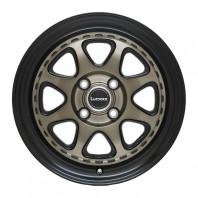 LUMACA MODEL-4 14x4.5 45 100x4 MBC + MAXTREK TREK M7 Plus 155/65R14 75T ｽﾀｯﾄﾞﾚｽ