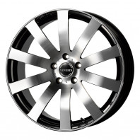 VENERDI Zwinger 19x8.0 38 114.3x5 MC/BKM + NANKANG AS-2+(Plus) 245/35R19.Z 93Y XL