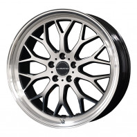 VENERDI LUGANO 20x8.5 38 114.3x5 MC/BKM + NANKANG AS-2+(Plus) 245/30R20.Z 90Y XL