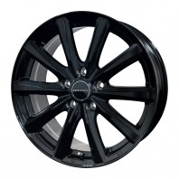 DIAVOLETTO D.TEN 17x6.5 38 120x5 BK + GOODYEAR ICE NAVI SUV 225/65R17 102Q ｽﾀｯﾄﾞﾚｽ