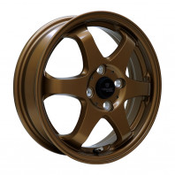 FINALIST FZ-S6 17x7.0 45 100x4 BR + BRIDGESTONE TECHNO SPORTS 205/50R17 93V XL