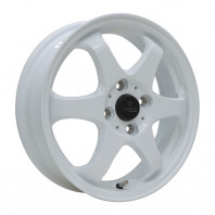 FINALIST FZ-S6 14x4.5 45 100x4 WH + NANKANG AW-1 165/55R14 72Q ｽﾀｯﾄﾞﾚｽ