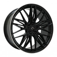 LUXALES LB-MS65 20x8.5 45 114.3x5 BK/FP + MINERVA F205 225/35R20.Z 90Y XL