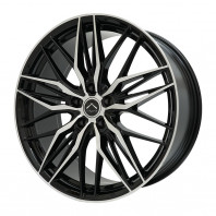 LUXALES LB-MS65 20x8.5 45 114.3x5 BK/P + MINERVA F105 225/30R20 85W XL