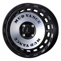 WEDS ADVENTURE MUD VANCE DX 14x4.5 45 100x4 MBP + MAXTREK EXTREME A/T 155/65R14 75T