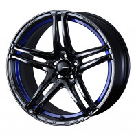 WedsSport SA-52R 18x8.5 35 114.3x5 BLC2 + NANKANG AS-3EV 235/45R18 98Y XL