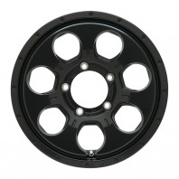 OFFLESSER OM-S7 16x5.5 22 139.7x5 SGBK + MAXTREK SIERRA S6 215/70R16 6PR 108/106Q C LT