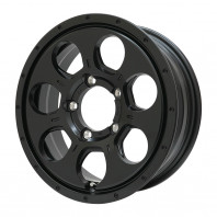 OFFLESSER OM-S7 16x5.5 22 139.7x5 SGBK + MAXTREK SIERRA S6 215/70R16 6PR 108/106Q C LT