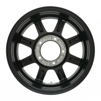 OFFLESSER OM-S8 16x5.5 22 139.7x5 SGBK + MAXTREK SIERRA S6 215/70R16 6PR 108/106Q C LT