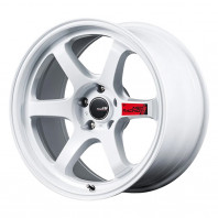 MID RACING R06 18x7.5 48 100x5 WHI + NITTO NT555 G2 215/45R18 93Y XL