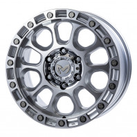 MKW M204 17x8.0 20 139.7x6 SILM + RADAR RENEGADE A/T PRO  265/70R17 115T【ｾｰﾙ品】