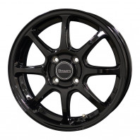 DIAVOLETTO D.EIGHT 14x4.5 43 100x4 BK + BRIDGESTONE REGNO GR-XIII 165/55R14 72V