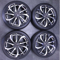 【中古】LEONIS TE 19x8.0 50 114.3x5 PBMC + 【中古】RADAR Dimax R8+ 225/40R19.Z 93Y XL