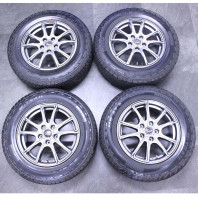 【中古】Verthandi PW-S10 16x6.5 48 114.3x5 MGRAY + 【中古】MOMO M-TRAIL AT M-8 215/65R16 102H XL