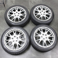 【中古】Verthandi YH-M7V 18x7.5 48 114.3x5 MGRAY + 【中古】NANKANG AW-1 225/45R18 95Q XL ｽﾀｯﾄﾞﾚｽ