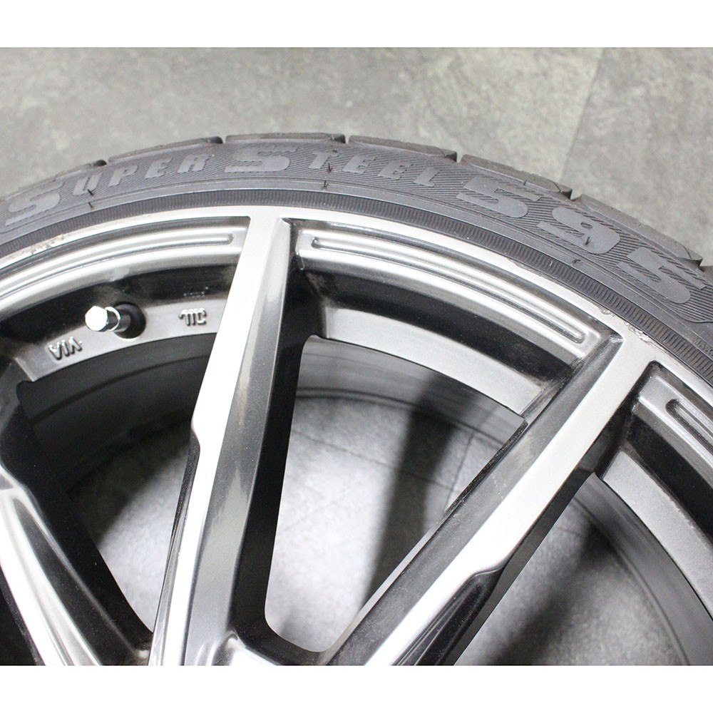 中古】LUXALES PW-X2 18x7.5 48 114.3x5 TGRAY + 【中古】FEDERAL ...