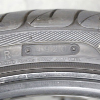 【中古】LUXALES PW-X2 18x7.5 48 114.3x5 TGRAY + 【中古】FEDERAL SS595 215/35R18.Z 84W XL