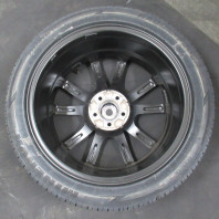 【中古】Verthandi PW-S10 17x7.0 48 100x5 BLACK + 【中古】MINERVA F205 215/45R17.Z 91Y XL