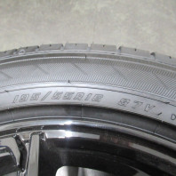 【中古】Verthandi PW-S10 16x6.5 53 114.3x5 BLACK + 【中古】GoodyearEfficientGripEcoEG01 195/55R16 87V