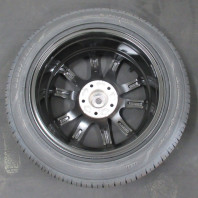 【中古】Verthandi PW-S10 16x6.5 53 114.3x5 BLACK + 【中古】GoodyearEfficientGripEcoEG01 195/55R16 87V