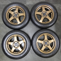 【中古】FINALIST FZ-S5 14x5.5 45 100x4 MBR + 【中古】NANKANG NA-1 175/65R14 86T XL